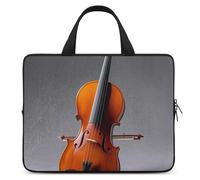 Borsa per il trasporto del computer portatile da 15 pollici, kit modello violoncello, borsa per computer da uomo e donna, borsa messenger per lavoro, kit modello violoncello, 15 pollici, kit modello