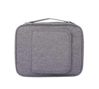 Borsa per il trasporto della Bibbia - Custodia per scritture con cerniera, organizer per bibbia in tessuto, copertina imbottita per libri da chiesa con manico e tasche interne per riporre libri sacri