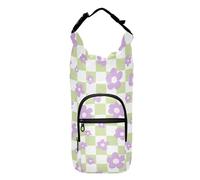 Borsa per il trasporto della bottiglia d'acqua facile da trasportare porta bottiglia d'acqua isolata da 50/60/91/1134 ml porta bottiglia d'acqua Flower Power Buffalo