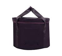 Borsa per il trasporto della campana tibetana di cristallo, borsa da viaggio imbottita per campane tibetane, facile da trasportare