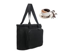 Borsa per il trasporto della macchina del caffè, portatile con manici, borsa da viaggio monodose | per campeggio all'aperto, viaggi, hotel, vacanze, casa e lavoro