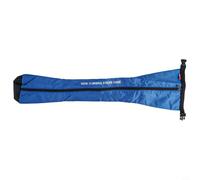 Borsa per il trasporto di bastoncini da trekking con protezione inferiore in PU e tracolla, custodia leggera in Oxford e nylon per bastoncini da passeggio (blu)