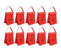Borsa per il trasporto di campioni medi, isolata per rischi biologici, per clinica e laboratorio, borsa riutilizzabile per campioni con manico, 17,8 cm di lunghezza x 15,2 cm di larghezza x 25,4 cm di
