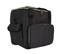 Borsa per il Trasporto di Dischi, Organizer Durevole per 45 Dischi da 12 Pollici, Viaggi, Performance DJ, Tessuto Cationico, 13 X 9,8 X 13 Pollici