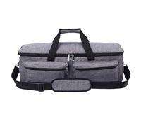 Borsa per il trasporto di macchine fustellate, borsa Oxford grande capacità per attrezzi con tasca per macchina, tappetino portatile per taglio incisione, grigio