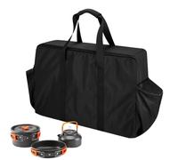 Borsa per il trasporto di stufe da esterno, portatile, protettiva per barbecue, organizer per attrezzi da esterno, porta utensili da griglia, accessori per serbatoio, pieghevole per barbecue,