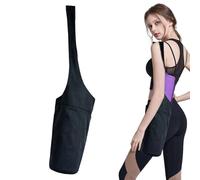 Borsa per il trasporto di yoga, borsa da yoga per le donne, lunga spalla che trasportano tote con tasche, contiene più accessori per yoga, contenitore per tappeti Pilates, alla moda per la plup