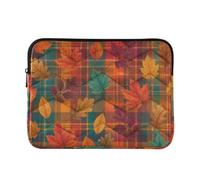 Borsa per il trasporto durevole del computer della manica del computer portatile delle casse del computer portatile della foglia d'autunno, 15-15,6 pollici