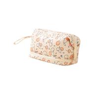 Borsa per il trucco a doppio strato per le donne Portatile Viaggio Cosmetici Sacchetti di Immagazzinaggio Organizzato Borse da toilette con disegni di orso Elegante stoccaggio cosmetico, 01style