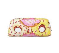 Borsa per il trucco a forma di ciam, per donne e uomini, borsa da viaggio, borsa estetica, astuccio grande