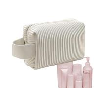 Borsa per il trucco - Astuccio cosmetico da viaggio | Astuccio per trucco portatile grande capacità con cerniera per articoli da toeletta, cura della pelle, shampoo,