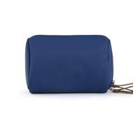 Borsa per il trucco Borsa cosmetica da donna Borsa cosmetica tinta unita stile coreano borsa per trucco borsa da toilette borsa impermeabile organizer per trucco borsa di lusso, Blu, 14cm x 10cm x 7cm