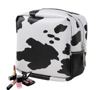 Borsa per il trucco, borsa da viaggio con stampa mucca | Organizzatore di cosmetici impermeabile, borsa da viaggio di grande capacità per la cura della pelle, shampoo, articoli da, Borsa portaoggetti