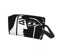 Borsa per il trucco Borsa da viaggio for cosmetici personalizzata Pablo Picasso Ragazza davanti allo specchio for donna, organizer for trucco e articoli toeletta, kit di bellezza(Color21)