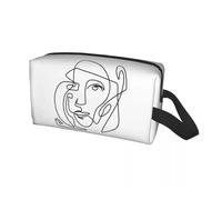 Borsa per il trucco Borsa da viaggio for cosmetici personalizzata Pablo Picasso Ragazza davanti allo specchio for donna, organizer for trucco e articoli toeletta, kit di bellezza(Color24)