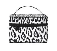 Borsa per il trucco, Borsa per cosmetici grande Borsa da viaggio portatile in pelle impermeabile per donne e ragazze,D64A2Dac504C2Ebac50D406F5De83Cb3