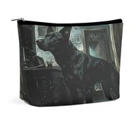 Borsa per il trucco Borsa per cosmetici portatile Accanto al tavolo Borsa da toeletta Custodia per organizer per il trucco Borsa con cerniera di grande capacità Borsa da toeletta da viaggio per donne