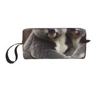 Borsa per il trucco, Borsa per la ricezione Borsa per cosmetici da viaggio Borsa da toilette Borsa per trucco portatile Organizer,Simpatica stampa dell'orso Koala