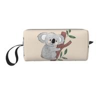 Borsa per il trucco, Borsa per la ricezione Borsa per cosmetici da viaggio Borsa da toilette Borsa per trucco portatile Organizer,Modello di orsi Koala simpatico cartone animato