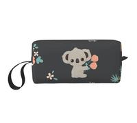 Borsa per il trucco, Borsa per la ricezione Borsa per cosmetici da viaggio Borsa da toilette Borsa per trucco portatile Organizer,Simpatico animale Koala 3D
