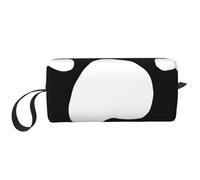 Borsa per il trucco, Borsa per la ricezione Borsa per cosmetici da viaggio Borsa da toilette Borsa per trucco portatile Organizer,Amore della zampa dell'impronta del cane