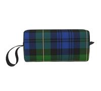 Borsa per il trucco, Borsa per la ricezione Borsa per cosmetici da viaggio Borsa da toilette Borsa per trucco portatile Organizer,Gordon Highlanders Tartan Colori Moderni