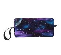 Borsa per il trucco, Borsa per la ricezione Borsa per cosmetici da viaggio Borsa da toilette Borsa per trucco portatile Organizer,Galassia del cielo stellato