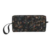 Borsa per il trucco, Borsa per la ricezione Borsa per cosmetici da viaggio Borsa da toilette Borsa per trucco portatile Organizer,Codice informatico programmatore