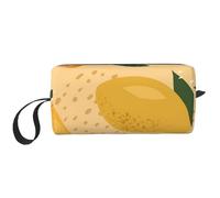 Borsa per il trucco, Borsa per la ricezione Borsa per cosmetici da viaggio Borsa da toilette Borsa per trucco portatile Organizer,Frutto Del Modello Di Mango E Foglie