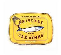 Borsa per il trucco Borse da toilette in scatola a forma di sardine Borsa organizer per trucco per la cura della persona Beauty Cosmetici Borsa per ragazza Custodia creativa multifunzione per le