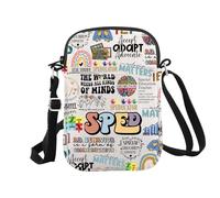 Borsa per il trucco con cerniera Sped Squad, idea regalo per insegnanti, con cerniera, Sped Cr Eu, Borsa cosmetica con stampa