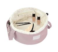 Borsa per il trucco con coulisse - Organizzatore cosmetico portatile per donne | Borsa da toeletta per coregoni ad accesso rapido, deposito di trucco da viaggio leggero per viaggio d'affari, festa di