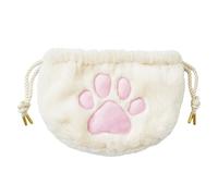 Borsa per il trucco con di gatto, custodia per cosmetici in peluche - Borsa da toilette dal design unico con di gatto - Custodia per cosmetici, borsa per trucchi, piccole borse per cosmetici, portatil
