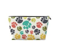 Borsa per il trucco con di scarabocchio colorata per le donne, borse per cosmetici, organizer, piccola borsa per il trucco per il regalo della borsa