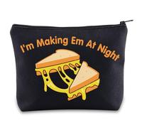 Borsa per il trucco con formaggio grigliato Regali ispirati a Shane I'm Making Em At Night Cosmetic Bag Where'd Ya Get That Cheese Danny Gifts, Making Em Regno Unito