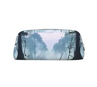 Borsa per il trucco con paesaggio paludoso, per donne e uomini, borsa da viaggio, borsa estetica, astuccio grande