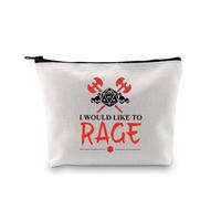 Borsa per il trucco con scritta "I would like to rage" per gli amanti dei giochi, divertente regalo per gli amanti dei giochi, Vorrei infuriare