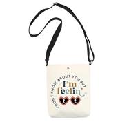 Borsa per il trucco con scritta "I'm Feeling 22", idea regalo per i fan del cantante, Mi sento 22 Cb Ku