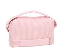Borsa per il Trucco, Custodia per Cosmetici Viaggio con Scomparti Multipli per Articoli Toeletta, Gioielli Ed Elettronica, per Donne, Viaggi di Lavoro, attività All'aperto