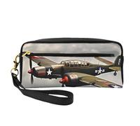 Borsa per il trucco da donna con aeroplano della Seconda Guerra Mondiale 2-Standard-Scale-2_00x Stampa Borsa per il Trucco Compagno di Viaggio Trousse Cosmetici per Scuola Ufficio