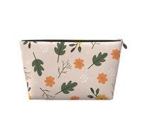 Borsa per il trucco da donna di grande capacità con disegno a forma di fragola, portatile, essenziale da viaggio, borsa cosmetica