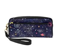 Borsa per il trucco da donna, impermeabile, con stampa di mappa della costellazione delle stelle, per articoli da toeletta, scuola, ufficio, viaggi, uso quotidiano