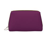 Borsa per il trucco da donna in pelle per borsa alla moda sacchetto cosmetico durevole portatile da viaggio borsa da toilette da donna ragazze carino borse per lavaggio/turchese, Morning Glory Viola,