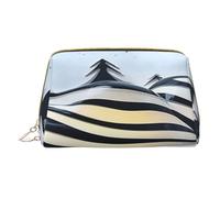 Borsa per il trucco da donna Toiletrie Showe Pennello Cura della pelle Organizzatore da viaggio Borsa Me Grande Borsa per il trucco Accessori Bagsmart Tote Trasformare Albero di Natale, bianco, Taglia