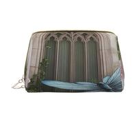 Borsa per il trucco da donna Toiletrie Showe Pennello Cura della pelle Organizzatore da viaggio Borsa Me Grande Borsa per il trucco Accessori Bagsmart Tote The Door of Dreams, bianco, Taglia unica