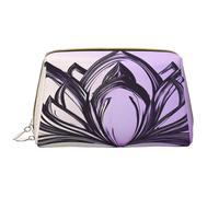 Borsa per il trucco da donna Toiletrie Showe Pennello Cura della pelle Organizzatore da viaggio Borsa Me Grande Borsa per il trucco Accessori Bagsmart ToteLotus Mandala, bianco, Taglia unica