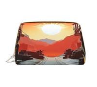 Borsa per il trucco da donna Toiletrie Showe Pennello Cura della pelle Organizzatore da viaggio Borsa Me Grande Borsa Trucco Accessori Bagsmart ToteA città da sogno, bianco, Taglia unica