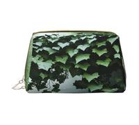 Borsa per il trucco da donna Toiletrie Showe Pennello Cura della pelle Organizzatore da viaggio Borsa Me Grande Borsa per il trucco Accessori Bagsmart Tote L'edera del Mysterious River, bianco, Taglia