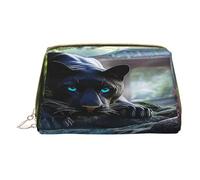 Borsa per il trucco da donna Toiletrie Showe Pennello Cura della pelle Organizzatore da viaggio Borsa Me Grande borsa per il trucco Accessori Bagsmart Tote Animali feroci nei fiumi della giungla