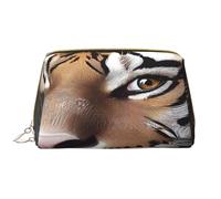 Borsa per il trucco da donna Toiletrie Showe Pennello Cura della pelle Organizzatore da viaggio Borsa Me Grande Borsa per il trucco Accessori Bagsmart ToteSad Tiger, bianco, Taglia unica